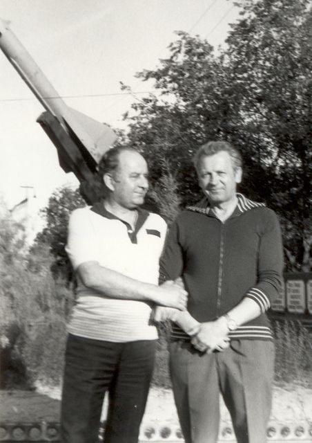 Pk Micha Konkowski i pk Zdzisaw Tooczko.