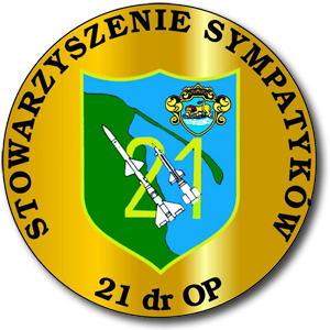 Odznaka Stowarzyszenia Sympatykw 21. dr OP