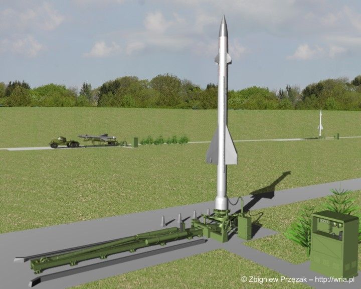 Zaadunek rakiety W-300 PZR S-25 na st startowy (etap V)