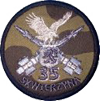 Odznaka pamitkowa 35. dr OP - mundur polowy.