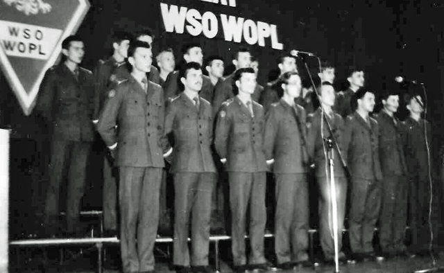 Wystp chru WSO WOPL – 1983 rok.